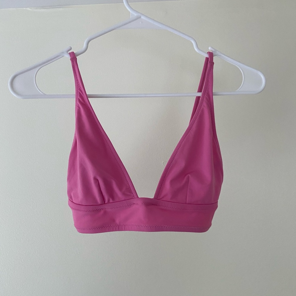J Crew Pink Bikini Top